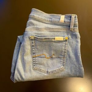 Women’s 7 For All Mankind Josefina skinny boyfriend. Size 29.